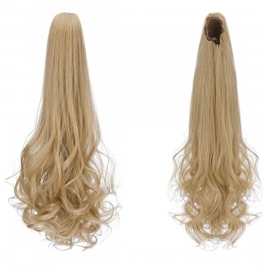 Extensions de cheveux blonds à clips JAMILE postiche...