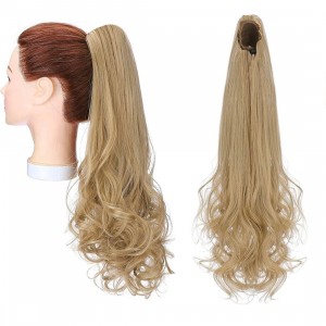 Extensions de cheveux blonds à clips JAMILE postiche... 2