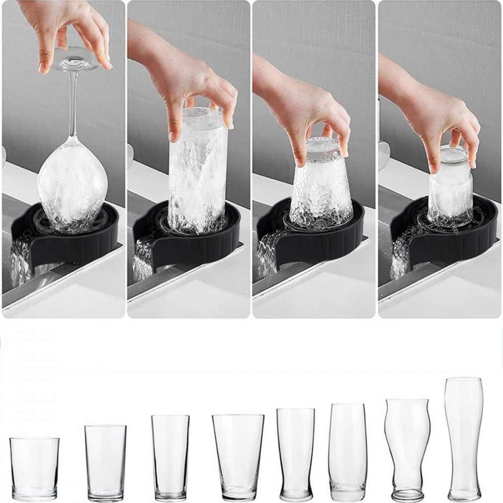 Nettoyant pour gobelets en verre pour rinceur...