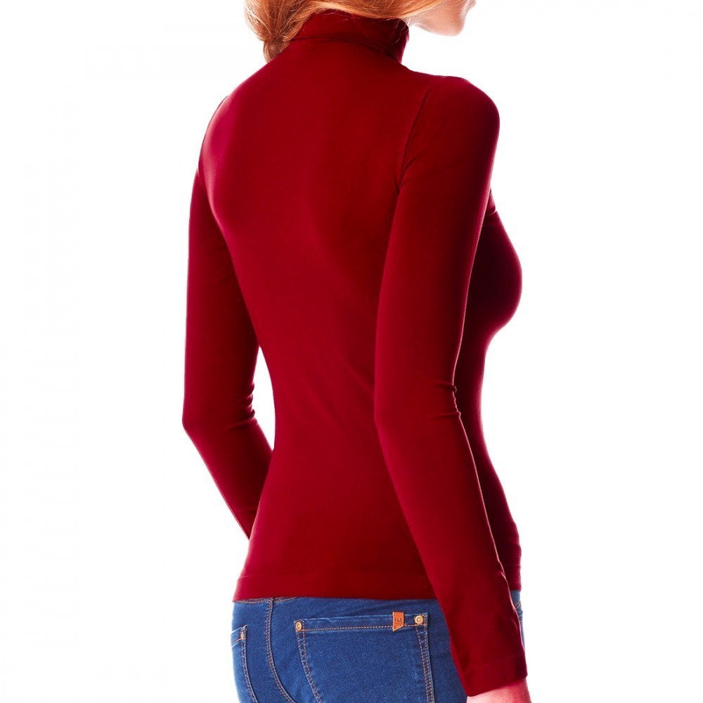 Pull à col montant mod.Maillot intérieur...