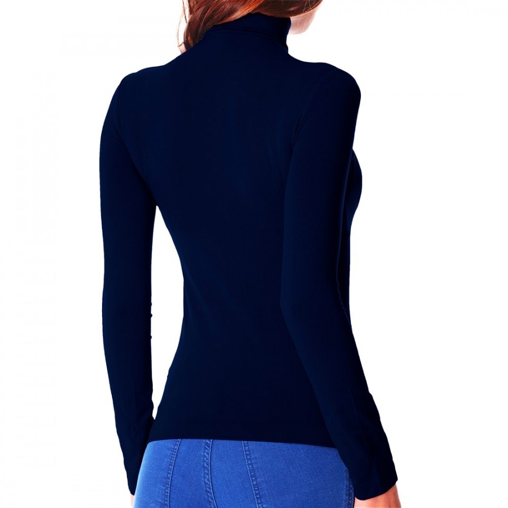 Pull à col montant mod.Maillot intérieur...