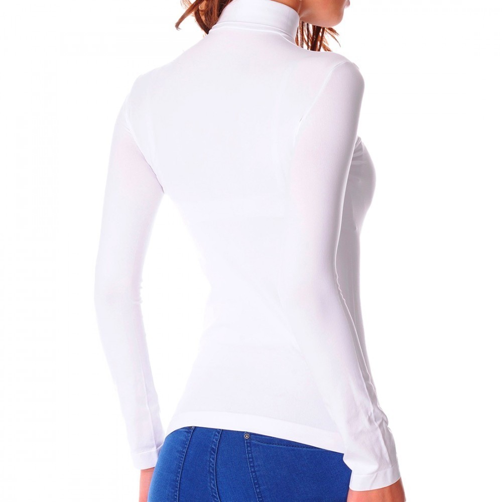 Pull à col montant mod.Maillot intérieur...