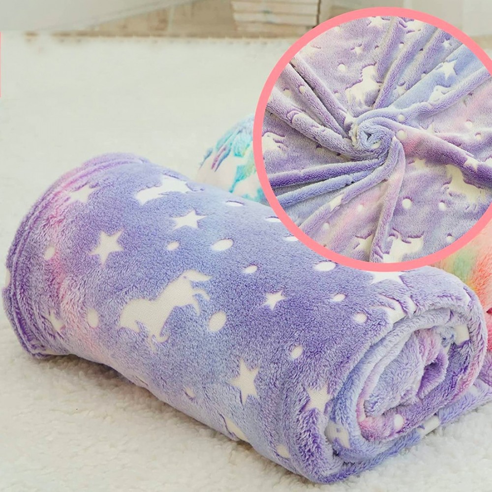Doudou magique polaire lilas pour enfant...