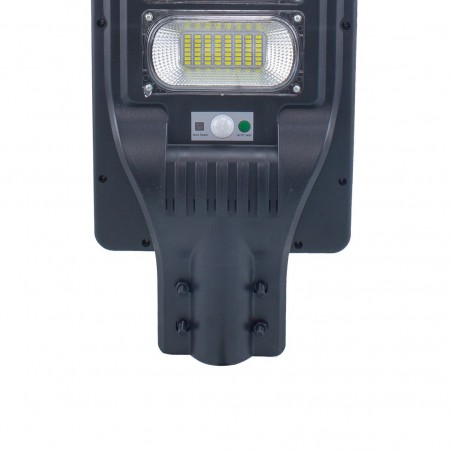 Lampadaire à charge solaire 250W avec détecteur de mouvement et télécommande