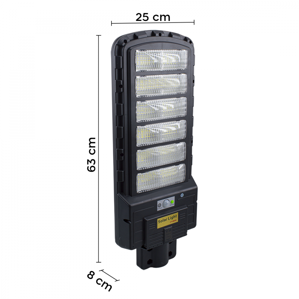 508248 Lampadaire charge solaire 600W détecteur...