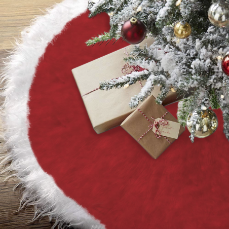 Sapin de Noël 301215 Tapis de sol pour sapin 110 cm Mini lumières LED