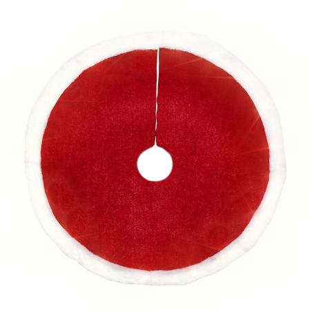 Sapin de Noël 301215 Tapis de sol pour sapin 110 cm Mini lumières LED