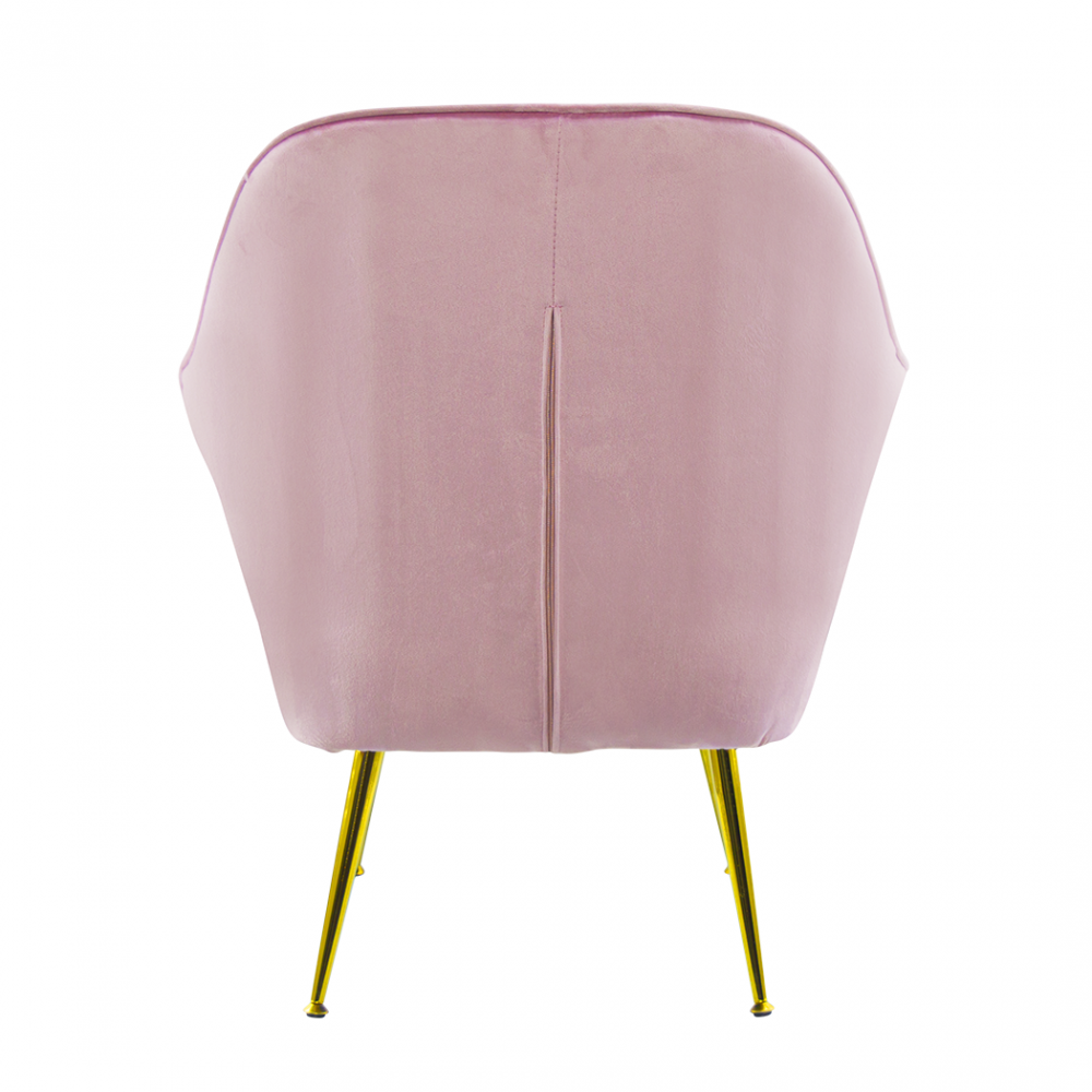 Fauteuil SATURNO avec assise velours rembourré...