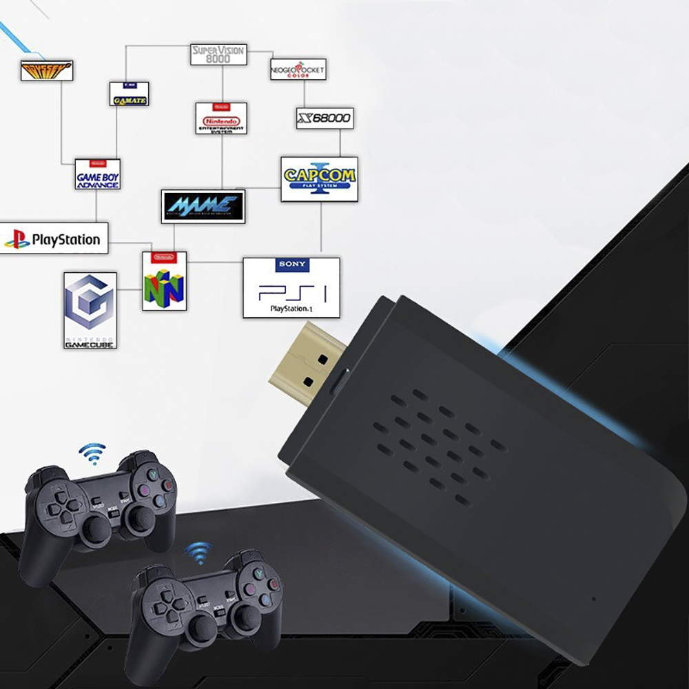 GAMEPAD Stick Console sans fil Jeux inclus 4K...