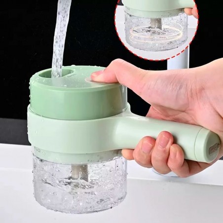 Coupe-légumes sans fil rechargeable portable pour la cuisine