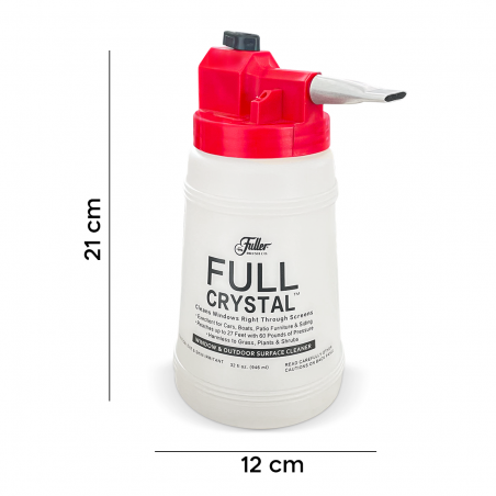 Nettoyant en aérosol pour tuyau d'arrosage pour vitres complet avec buse