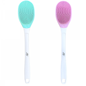 Brosse de bain à vibration électrique pour massage...