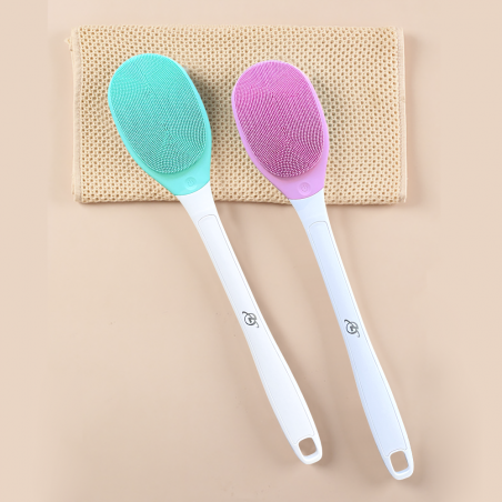 Brosse de bain à vibration électrique pour massage corporel étanche IPX7