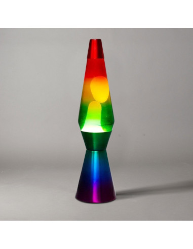 XL1767 Lampe à Lave 40cm Rainbow avec...