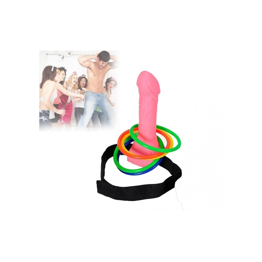 Jeu Adulte - lancer d'anneaux sur la cible - pénis - 17 cm 748974 - 