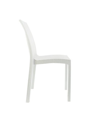 Lot de 2 chaises de jardin d'extérieur design...
