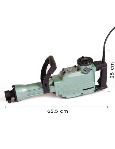 Marteau de démolition KRAFTROYAL 1400 W pointes...