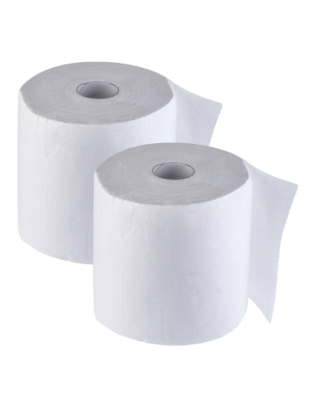 Pack 20 Maxi Bobines Papier Industriel 800 Feuilles 1.5Kg Rouleau 2 Couches