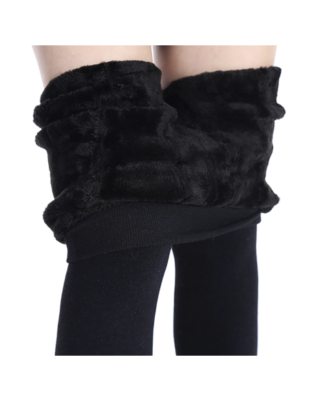 Les leggings Zero Gradi avec intérieur polaire sont élastiques NOIR thermique