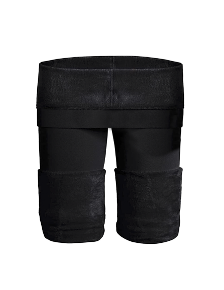 Les leggings Zero Gradi avec intérieur polaire sont élastiques NOIR thermique