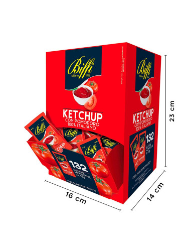 Ketchup BIFFI 132 Enveloppes Unidoses à la...