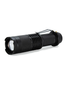 Lampe de poche LED rechargeable de pêche de nuit portable avec chargeur