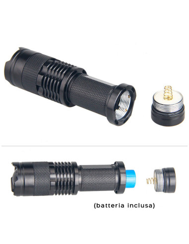 Lampe de poche LED rechargeable de pêche de...