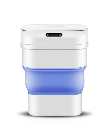 Poubelle pliante automatique à capteur infrarouge intelligent