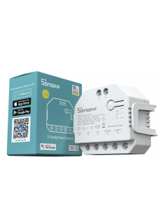 Lumière programmable Sonoff Dual R3 Lite Smart Switch avec deux réseaux