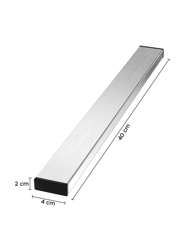 Porte-couteaux de cuisine magnétique mural 40...