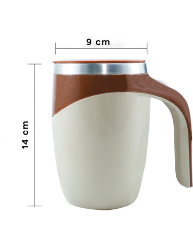 Tasse café à mélange automatique réutilisable...
