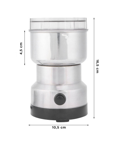 Moulin électrique acier 260W 85g Moulin...