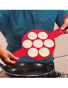 Moule en silicone à crêpes pliable antiadhésif sans BPA... 2