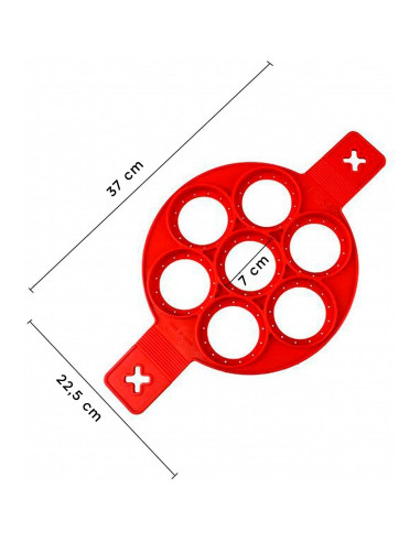 Moule en silicone à crêpes pliable antiadhésif...