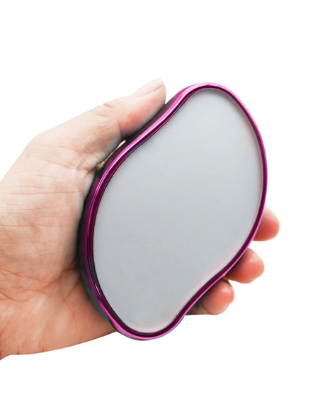Épilateur de cristal réutilisable Gommage facial indolore pour corps en pierre