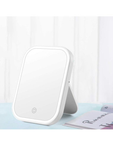 Miroir maquillage cosmétique maquillage lumièr...