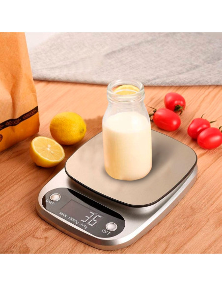 Balance cuisine numérique 10KG Affichage LCD électronique professionnel