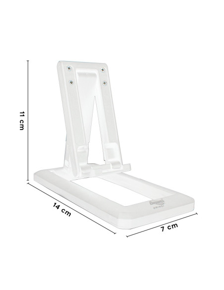 Support de bureau pliable Support universel portable pour téléphone et tablette