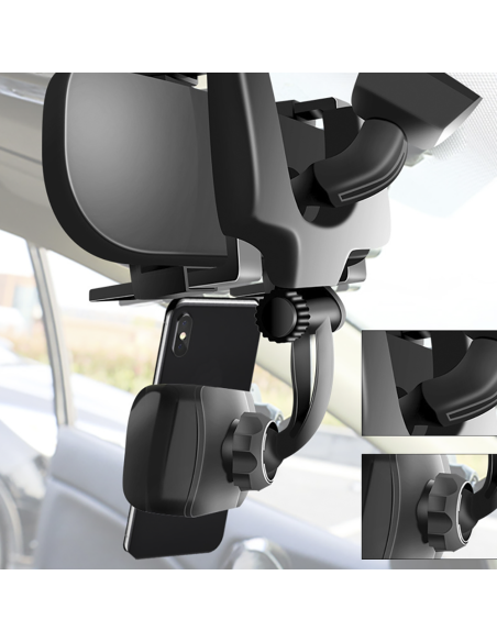 Support de téléphone universel Support de téléphone portable pour rétroviseur