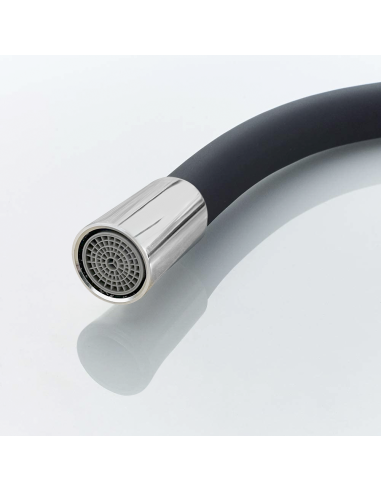 Robinet mitigeur flexible pivotant pour évier...