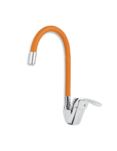 Robinet mitigeur flexible pivotant pour évier...