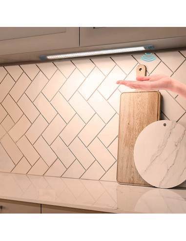 Strip 38 LED lumière chaude placard 48cm...