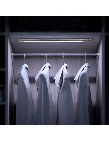 Strip 48 LED lumière froide armoire 58cm avec...