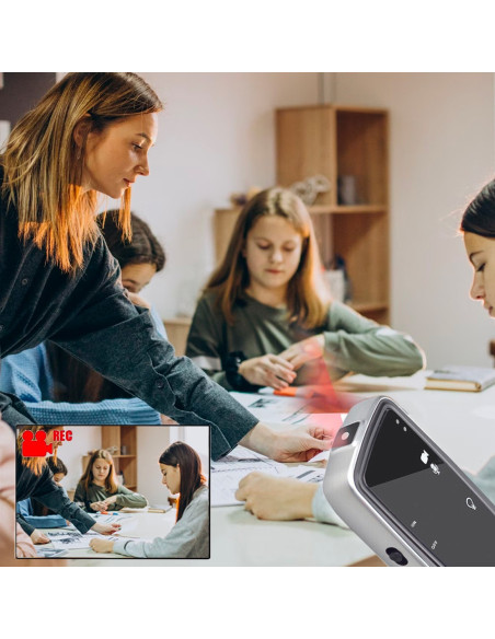 Mini microphone de poche pour enregistreur vocal vidéo numérique HD portable