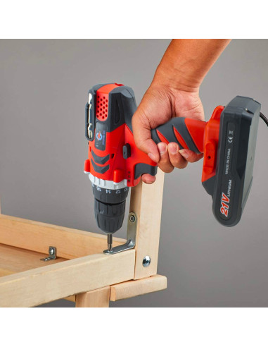 Étui et accessoires pour perceuse sans fil à...