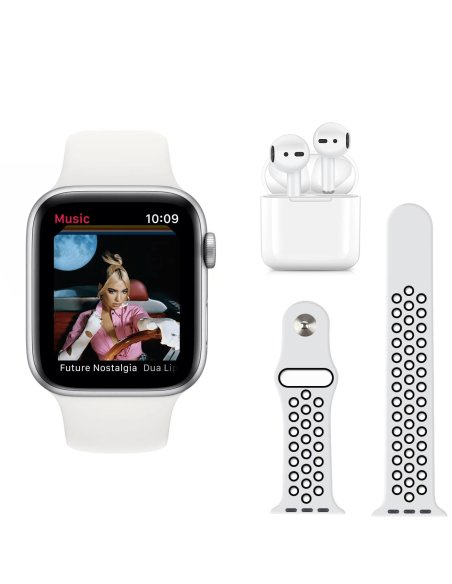 Smartwatch W26 PRO MAX Série 8 avec écouteurs et double sangle de sport Fitness