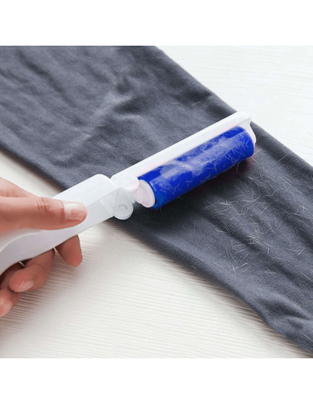 Dissolvant de peluches adhésif viscose réutilisable