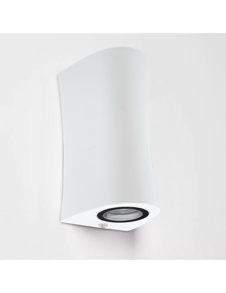 Applique murale en plâtre GU10 Montage mural Double émission lumineuse