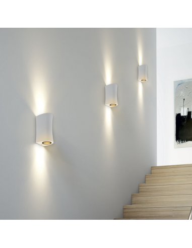 Applique murale en plâtre GU10 Montage mural...