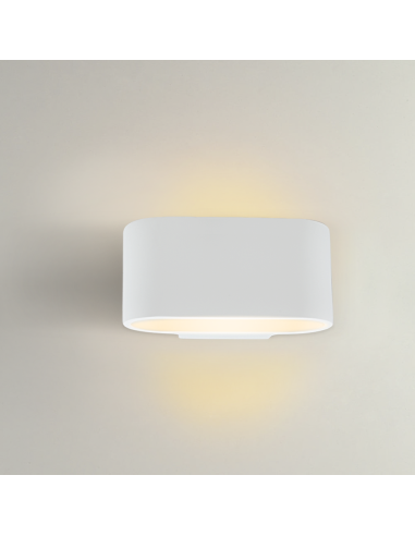 Applique en plâtre G9 Montage mural Double...